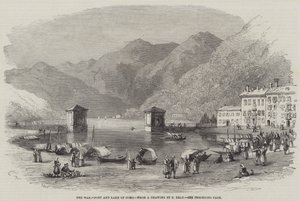 La guerre, port et lac de Côme - Samuel Read